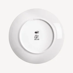 Occhi<Fornasetti Wall Plate Tema E Variazioni N.32 White/Black