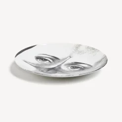 Anatomical Drawings<Fornasetti Wall Plate Tema E Variazioni N.304 White/Black