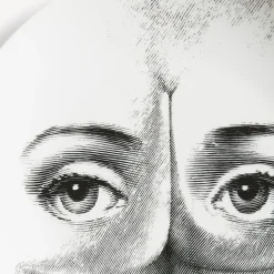 Anatomical Drawings<Fornasetti Wall Plate Tema E Variazioni N.304 White/Black