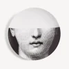 Fragment<Fornasetti Wall Plate Tema E Variazioni N.7 White/Black