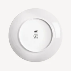 Surrealism<Fornasetti Wall Plate Tema E Variazioni N.285 White/Black