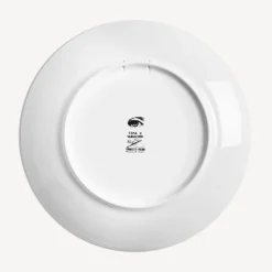 Fragment<Fornasetti Wall Plate Tema E Variazioni N.30 White/Black