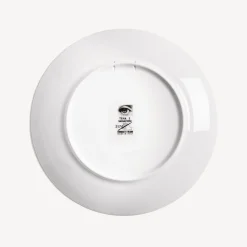 Antiquity<Fornasetti Wall Plate Tema E Variazioni N.217 White/Black/Gold