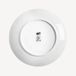 Soli<Fornasetti Wall Plate Tema E Variazioni N.309 White/Black