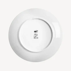 Animals<Fornasetti Wall Plate Tema E Variazioni N.198 White/Black/Gold