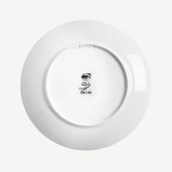 Animals<Fornasetti Wall Plate Tema E Variazioni N.233 White/Black/Gold