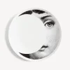 Soli<Fornasetti Wall Plate Tema E Variazioni N.39 White/Black