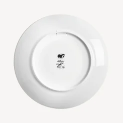 Antiquity<Fornasetti Wall Plate Tema E Variazioni N.278 White/Black