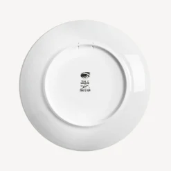 Fragment<Fornasetti Wall Plate Tema E Variazioni N.30 White/Black/Gold