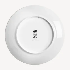 Fragment<Fornasetti Wall Plate Tema E Variazioni N.31 White/Black