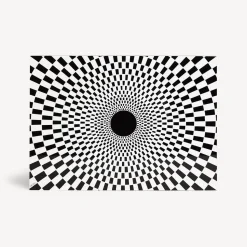 Glove Boxes<Fornasetti Wooden Box Egocentrismo White/Black