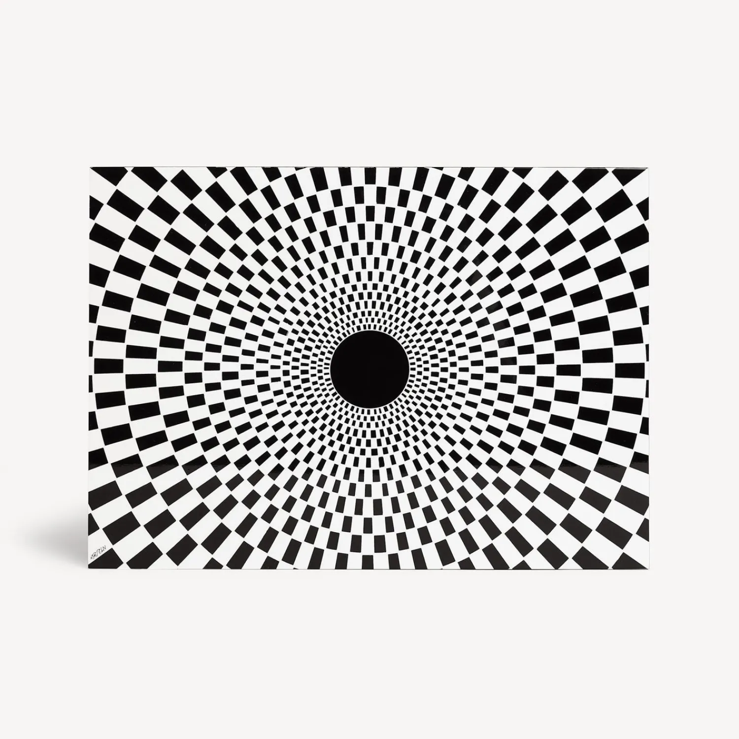 Glove Boxes<Fornasetti Wooden Box Egocentrismo White/Black