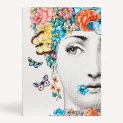 Glove Boxes<Fornasetti Wooden Box Fior Di Lina Multicolour